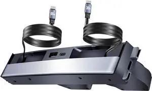 Upgrade 65W USB Charger Hub for Tesla Model 3 Highland 2024-2025 & New Model Y Juniper 2026 Accessories 4-Port Retractable Phone Charger 2 Type-C Fast Charging Cables USB Hub Center Console Upgrade 65W USB Charger Hub for Tesla Model 3 Highland 2024-2025 & New Model Y Juniper 2026 Accessories 4-Port Retractable Phone Charger 2 Type-C Fast Charging Cables USB Hub Center Console