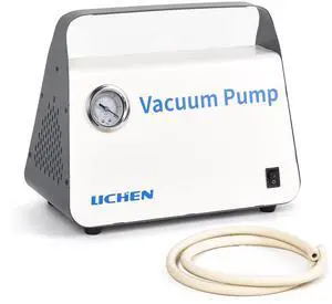 Vacuum Pump Oil Free Diaphragm Vacuum Pressure Pump with 15 L/min Flow Rate with Dual Pressure,Portable with Hose Kit for Liquid Filtration Vacuum Pump Oil Free Diaphragm Vacuum Pressure Pump with 15 L/min Flow Rate with Dual Pressure,Portable with Hose Kit for Liquid Filtration