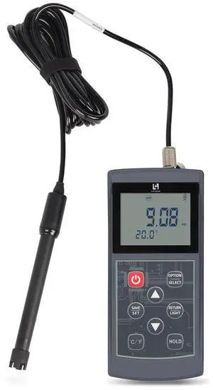 Digital Dissolved Oxygen Meter with ATC, High Accuracy Do Meter with 9.84ft Cable, 0-20mg/L Measurement Range, Portable Dissolved Oxygen Tester for Aquaculture, Aquarium, Hydroponics, Wastewater Digital Dissolved Oxygen Meter with ATC, High Accuracy Do Meter with 9.84ft Cable, 0-20mg/L Measurement Range, Portable Dissolved Oxygen Tester for Aquaculture, Aquarium, Hydroponics, Wastewater