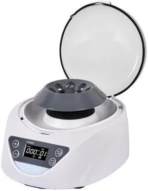 Lab Mini Centrifuge Machine LCD Display 100-120000RPM Speed Control 1-99min Timer Max 7245×g RCF Lab Benchtop Centrifuge with 2 Rotors for 8 x 0.2/0.5/1.5/2.0ml & 2×8×0.2mL Strips,100-240V Lab Mini Centrifuge Machine LCD Display 100-120000RPM Speed Control 1-99min Timer Max 7245×g RCF Lab Benchtop Centrifuge with 2 Rotors for 8 x 0.2/0.5/1.5/2.0ml & 2×8×0.2mL Strips,100-240V