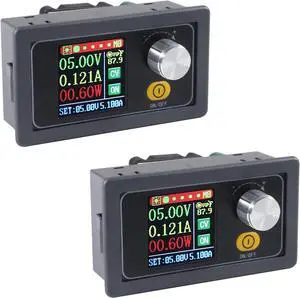 2PCS Buck Boost Converter Adjustable Voltage Regulator DC 6V-36V to DC 0.6V-36V, Step Up Down Power Supply, Constant Current Reverse Protection Module 2PCS Buck Boost Converter Adjustable Voltage Regulator DC 6V-36V to DC 0.6V-36V, Step Up Down Power Supply, Constant Current Reverse Protection Module