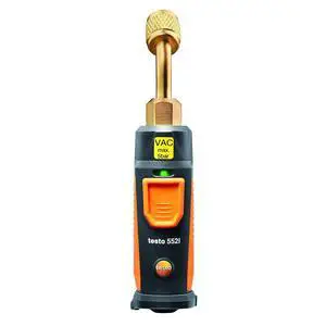 552i Wireless Digital Vacuum Probe - Vacuum Gauge for HVAC Systems with IP54 Protection 45° Service-Port Design - HVAC Tool for AC/R System Evacuation with Bluetooth and App 552i Wireless Digital Vacuum Probe - Vacuum Gauge for HVAC Systems with IP54 Protection 45° Service-Port Design - HVAC Tool for AC/R System Evacuation with Bluetooth and App