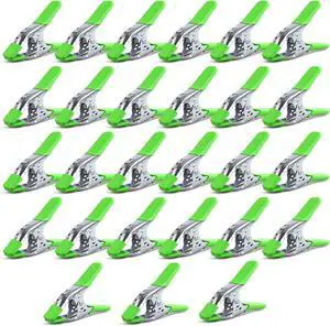 27-Piece 6-inch Heavy Duty Spring Clamp, Large Spring Clamps for Woodworking, Metal Clips 2.4-inch Jaw Opening Clamps for Backdrop, Pool Cover, Photography 27-Piece 6-inch Heavy Duty Spring Clamp, Large Spring Clamps for Woodworking, Metal Clips 2.4-inch Jaw Opening Clamps for Backdrop, Pool Cover, Photography