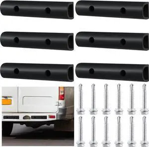 6 Pcs 10 Inch Universal Rubber Bumper Guard Protector Strips Car Bumper Guard with Installation Accessories Loading Dock Rear Fender Pad Bump Stop Front/Rear Anti Collision & Scratch Protector Strip 6 Pcs 10 Inch Universal Rubber Bumper Guard Protector Strips Car Bumper Guard with Installation Accessories Loading Dock Rear Fender Pad Bump Stop Front/Rear Anti Collision & Scratch Protector Strip