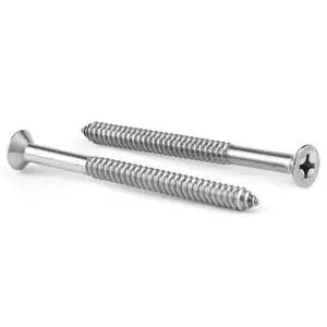 #14 x 4 Wood Screw 100Pcs 18-8 (304) Stainless Steel Screws Flat Head Phillips Fast Self Tapping Drywall Screws by #14 x 4 Wood Screw 100Pcs 18-8 (304) Stainless Steel Screws Flat Head Phillips Fast Self Tapping Drywall Screws by