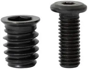 40Pcs M8 Bolt and Threaded Inserts for Wood and Metal 40Pcs M8 Bolt and Threaded Inserts for Wood and Metal