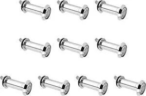 Door Viewer,10Pcs Zinc Alloy 220 Degree Wide Viewing Angle Door Peep Holes Door Peephole with Heavy Duty Privacy Cover for 35mm-55mm Thickness Doors Door Viewer,10Pcs Zinc Alloy 220 Degree Wide Viewing Angle Door Peep Holes Door Peephole with Heavy Duty Privacy Cover for 35mm-55mm Thickness Doors