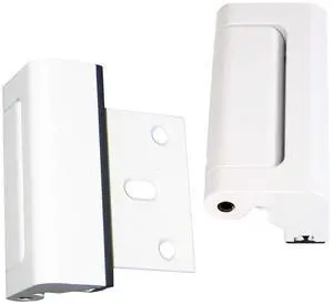 Door Guardian - Door Lock Security & Door Reinforcement for Inward Swinging Doors - Child Safety Locks for Doors - 2 Pack - White Door Guardian - Door Lock Security & Door Reinforcement for Inward Swinging Doors - Child Safety Locks for Doors - 2 Pack - White
