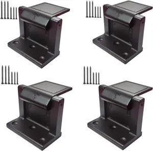 Black Door Lock Reinforcer Privacy Door Latch forHotel Security Door Lock Privacy Door Latch for in-Swinging Doors Extra High Home Door Security Lock (4 Pack) Black Door Lock Reinforcer Privacy Door Latch forHotel Security Door Lock Privacy Door Latch for in-Swinging Doors Extra High Home Door Security Lock (4 Pack)