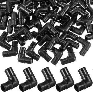 75 Pcs 3/4 Inch 90 Degree Elbow Bulk Pex Fittings Ppsu F2159 Poly Alloy Elbow Pex-B Fittings for Pipe Drinking Water, Water Heating and Radiant Heating Applications 75 Pcs 3/4 Inch 90 Degree Elbow Bulk Pex Fittings Ppsu F2159 Poly Alloy Elbow Pex-B Fittings for Pipe Drinking Water, Water Heating and Radiant Heating Applications