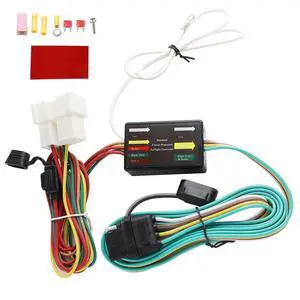 4 Pin Trailer Wiring Harness for 2016-2022 Honda Pilot & 2019-2025 Honda Passport, Towing Hitch Wire T-Connector for Trailer Light Connect, Factory Tow Package Required 4 Pin Trailer Wiring Harness for 2016-2022 Honda Pilot & 2019-2025 Honda Passport, Towing Hitch Wire T-Connector for Trailer Light Connect, Factory Tow Package Required