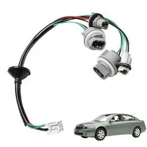 Rear Taillight Lamp Socket Harness Compatible with Nissan Altima 2002-2006, Replace 26551-8J000, Easy to Install Rear Taillight Lamp Socket Harness Compatible with Nissan Altima 2002-2006, Replace 26551-8J000, Easy to Install