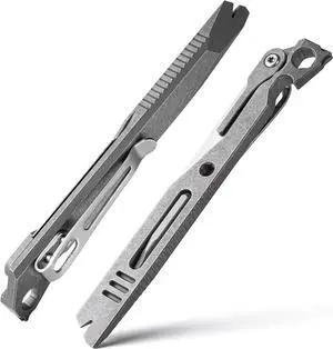 5-in-1 Portable EDC Pry Bar Multi Tool, Ultra-durable & Lightweight (Matte) | Multi-tool,Ultra-lightweight, High strength & sturdy, Rust & corrosion proof, Ideal for Daily Outdoor, Camping, Repairs 5-in-1 Portable EDC Pry Bar Multi Tool, Ultra-durable & Lightweight (Matte) | Multi-tool,Ultra-lightweight, High strength & sturdy, Rust & corrosion proof, Ideal for Daily Outdoor, Camping, Repairs