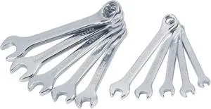 Wrench Set, MM and SAE Combination, 10 Piece (CMMT42339) Wrench Set, MM and SAE Combination, 10 Piece (CMMT42339)