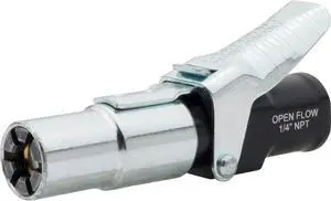 Locking Air Chuck - Six Steel Jaws Lock onto Any tire Valve - Won't Leak or pop Off - Rated to 150 PSI - Open Flow Locking Air Chuck - Six Steel Jaws Lock onto Any tire Valve - Won't Leak or pop Off - Rated to 150 PSI - Open Flow
