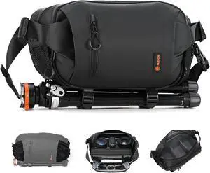 Urban Camera Shoulder Sling Bag Compact 5.5L XProber Urban Camera Shoulder Sling Bag Compact 5.5L XProber