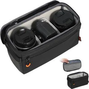 Padded Camera Insert Bag Protective Framed DSLR Inner Case Organizer Padded Camera Insert Bag Protective Framed DSLR Inner Case Organizer