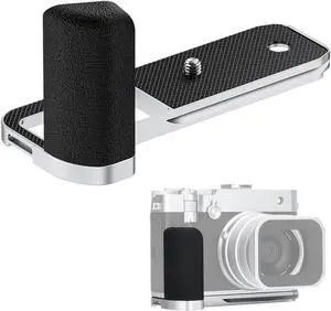 GFX 100RF Handgrip L Bracket Holder for Fujifilm GFX100RF Hand Grip-Silver GFX 100RF Handgrip L Bracket Holder for Fujifilm GFX100RF Hand Grip-Silver