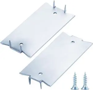 (190 pcs) Zinc 1.5X3 Inch 16-Gauge Anti-Nail Protection Plate Shield, Nail Plate for Wood Studs, Steel Cable Wire Protector Plate with Sharp Pointed Prongs for Protection Plumbing and Wiring (190 pcs) Zinc 1.5X3 Inch 16-Gauge Anti-Nail Protection Plate Shield, Nail Plate for Wood Studs, Steel Cable Wire Protector Plate with Sharp Pointed Prongs for Protection Plumbing and Wiring