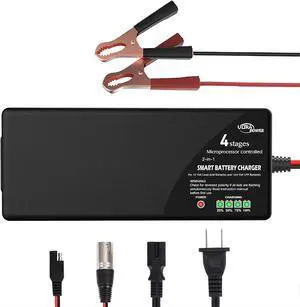 ULTRAPOWER 14.6V 10A LiFePO4 Battery Charger,Smart Battery Charger for 12V LFP Batteries and Lead Acid Battery,4LEDs Indicator,Fast Charging,High Efficiency for Deep Cycle Batteries. ULTRAPOWER 14.6V 10A LiFePO4 Battery Charger,Smart Battery Charger for 12V LFP Batteries and Lead Acid Battery,4LEDs Indicator,Fast Charging,High Efficiency for Deep Cycle Batteries.