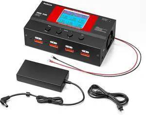 CB86-PLUS RC Lipo Balance Smart Charger Discharger 8 Charging Ports 1S-6S 162W 6A with Power Supply Fast Charging, Battery Capacity Recovery Cycle Trickle for Li-Po/Li-Ion/Li-Fe/LiHV Battery CB86-PLUS RC Lipo Balance Smart Charger Discharger 8 Charging Ports 1S-6S 162W 6A with Power Supply Fast Charging, Battery Capacity Recovery Cycle Trickle for Li-Po/Li-Ion/Li-Fe/LiHV Battery