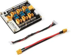 Thor 6 Port Lipo Battery Balance Charger Board Pro 40A XT60 XT30 Plug 2-6S Integrated with Lipo Discharger for IMAX B6 ISDT Q6 Nano HOTA D6 Pro P6 Thor 6 Port Lipo Battery Balance Charger Board Pro 40A XT60 XT30 Plug 2-6S Integrated with Lipo Discharger for IMAX B6 ISDT Q6 Nano HOTA D6 Pro P6
