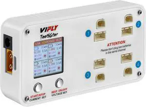 ToothStor 4-Port 2S LiPo Balance Charger w/Storage Mode ToothStor 4-Port 2S LiPo Balance Charger w/Storage Mode