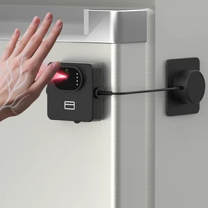 Palm Vein Fridge Lock for Child Safety - Smart Biometric Refrigerator Lock Palm Vein Fridge Lock for Child Safety - Smart Biometric Refrigerator Lock