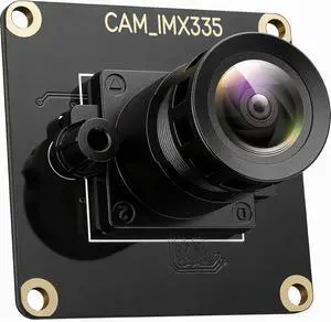 5MP Camera Module for Raspberry Pi Genuine STARVIS IMX335 Sensor, 2592x1944@30FPS, 99° Wide Angle FOV, IR Filter, MIPI CSI-2 for Pi 5/4B/3B+/Zero/CM4/CM5 5MP Camera Module for Raspberry Pi Genuine STARVIS IMX335 Sensor, 2592x1944@30FPS, 99° Wide Angle FOV, IR Filter, MIPI CSI-2 for Pi 5/4B/3B+/Zero/CM4/CM5