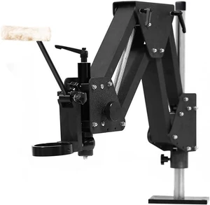 Adjustable Spring Arm Stand for Binocular Stereo Microscope MS01A, Heavy-Duty Metal Base with Precision Positioning Adjustable Spring Arm Stand for Binocular Stereo Microscope MS01A, Heavy-Duty Metal Base with Precision Positioning