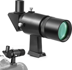 Finder Scope, Right Angle Optical Finderscope for Telescope 9x50 Finder Scope, Right Angle Optical Finderscope for Telescope 9x50