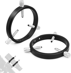 Telescope Mounting Rings Guide Scope Rings 102mm Inside Diameter Telescope Mounting Rings Guide Scope Rings 102mm Inside Diameter