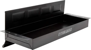 Non-Marring Magnetic Parts Tray with 7-Pound Hold Capacity, 6 Screwdriver Holders, Steel Construction Non-Marring Magnetic Parts Tray with 7-Pound Hold Capacity, 6 Screwdriver Holders, Steel Construction