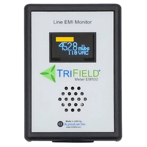 Dirty Electricity Meter by - Model EM100 - EMI Power Line Noise Analyzer Dirty Electricity Meter by - Model EM100 - EMI Power Line Noise Analyzer