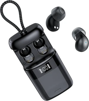 Sleep Earbuds Bluetooth 6.0 in Ear, 2026 New Mini Sleep Headphones with Sleep Monitor and APP, Sleepbuds for Side Sleepers, 48H Playtime Sleep Earphones with Personal Alarm/Small Earplugs, D-Black Sleep Earbuds Bluetooth 6.0 in Ear, 2026 New Mini Sleep Headphones with Sleep Monitor and APP, Sleepbuds for Side Sleepers, 48H Playtime Sleep Earphones with Personal Alarm/Small Earplugs, D-Black