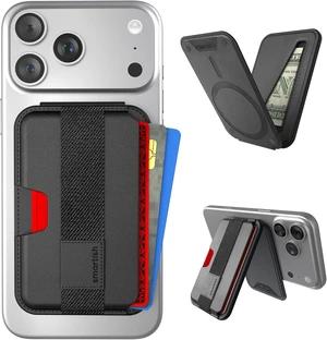 MagSafe Flip Wallet with Card Holder, Grip & Stand, Black MagSafe Flip Wallet with Card Holder, Grip & Stand, Black