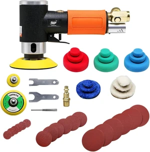 Mini Random Orbital Pneumatic Air Sander for Auto Body Work Mini Random Orbital Pneumatic Air Sander for Auto Body Work
