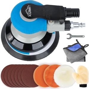 5" Air Sander Kit, Dual Action Tool for Car Detailing & Woodworking 5" Air Sander Kit, Dual Action Tool for Car Detailing & Woodworking