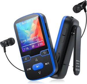 64GB Clip MP3 Player with Bluetooth 5.3, Portable for Kids 64GB Clip MP3 Player with Bluetooth 5.3, Portable for Kids