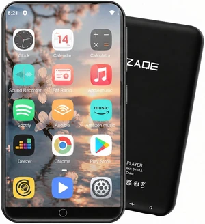 80GB MP3 Player with Bluetooth & WiFi, 4" HD Touchscreen, Spotify, Audible & Pandora Support 80GB MP3 Player with Bluetooth & WiFi, 4" HD Touchscreen, Spotify, Audible & Pandora Support