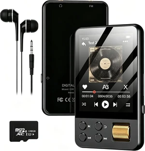 128GB MP3 Player with Bluetooth 5.4, Built-in HD Speaker, FM Radio & Earphones Included 128GB MP3 Player with Bluetooth 5.4, Built-in HD Speaker, FM Radio & Earphones Included