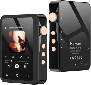HiFi MP3 Player with Bluetooth 5.3, Lossless DSD DAC, 192kHz/24bit, 2.8" Touchscreen & Leather Case HiFi MP3 Player with Bluetooth 5.3, Lossless DSD DAC, 192kHz/24bit, 2.8" Touchscreen & Leather Case