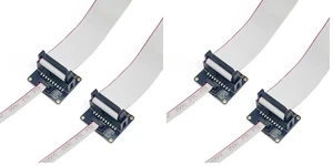 2-Pack JTAG (2x10) to SWD (2x5) Adapter Board with IDC Ribbon Cable, 200mm 2-Pack JTAG (2x10) to SWD (2x5) Adapter Board with IDC Ribbon Cable, 200mm