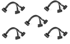 5-Pack OBD2 Splitter Cable, 26AWG Male to Dual Female, 16-Pin 1ft for Code Reader & GPS 5-Pack OBD2 Splitter Cable, 26AWG Male to Dual Female, 16-Pin 1ft for Code Reader & GPS