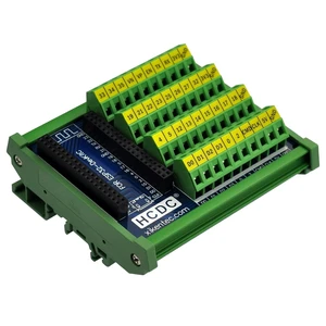 DIN Rail Mount Screw Terminal Breakout Board for ESP32-DevKitC DIN Rail Mount Screw Terminal Breakout Board for ESP32-DevKitC