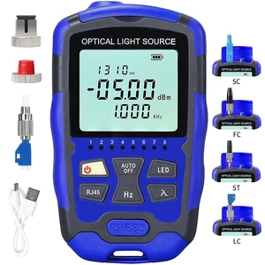Rechargeable Fiber Optic Light Source, 1310/1550nm Single Mode Rechargeable Fiber Optic Light Source, 1310/1550nm Single Mode