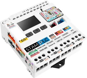 M5Stack StampS3 PLC Module, Industrial Automation Controller M5Stack StampS3 PLC Module, Industrial Automation Controller