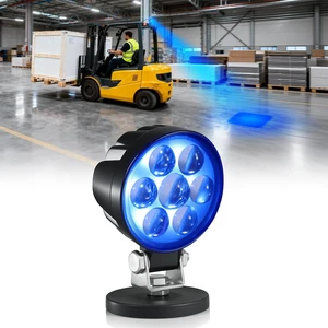 LED Blue Spot Forklift Safety Light with Magnetic Mount Warning LED Blue Spot Forklift Safety Light with Magnetic Mount Warning