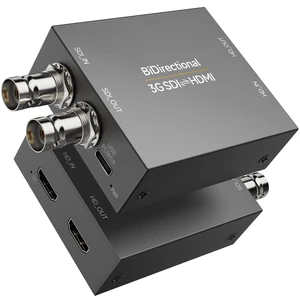 3G Bi-Directional SDI/HDMI Converter with Power Supply for Broadcast, Live Streaming & Home Theater 3G Bi-Directional SDI/HDMI Converter with Power Supply for Broadcast, Live Streaming & Home Theater