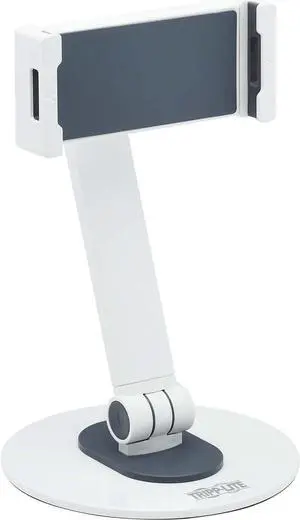 Tripp Lite Full-Motion Desktop Mount Smartphones and Tablets - Mounts Apple iPhone, iPad, Android, Samsung & More - Supports 4.7 to 12.9 Device Mount